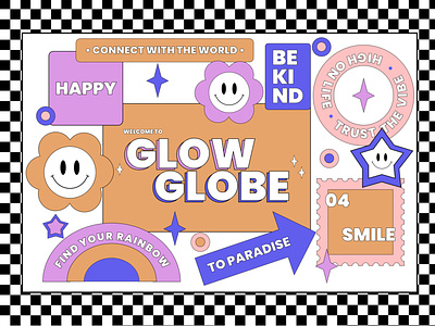 Happy Scribbles 🦄 branding figma fun happy illustration illustrations logo sticker