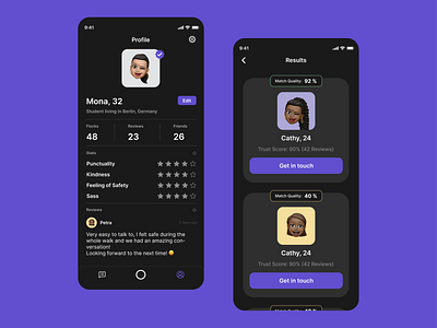 Flock Mobile App app app design branding figma graphic design ios app design memoji mobility ui ui design