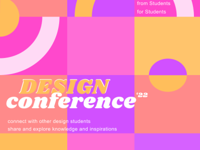 DesignConference conference design designcommunity flyer illustration students typography