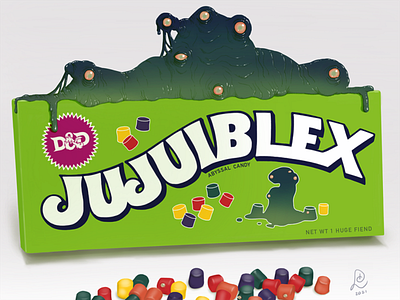 Jujuiblex™ brand abyssal slime mold candies