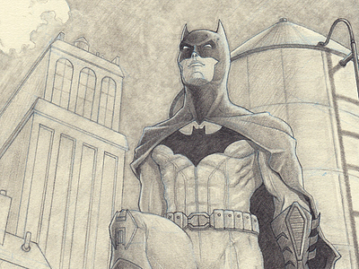 Batman - The Watch batman blue pencil pencil