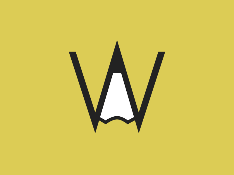 Weerd Art Logo design logo pencil