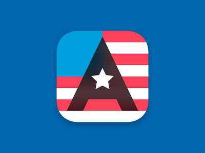 App-merica america app icon daily ui icon usa