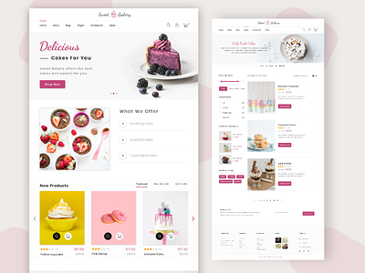 Cake Web Ui Design cakeweb design web e-commerce uxui designconcept designprocess uidesign uidesignpatterns uiux uxdesign