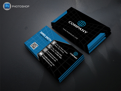 Corporate Business Cards template