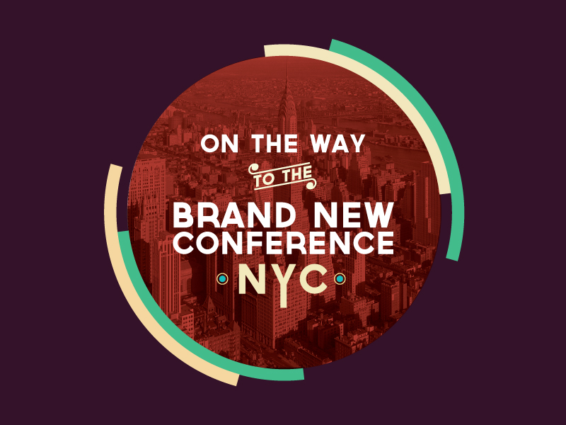 Brand New Conference by Eric King on Dribbble