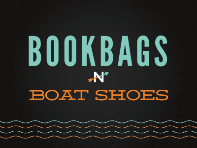 Bookbags n boat shoes