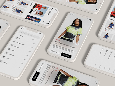 Jersey Shop design ui