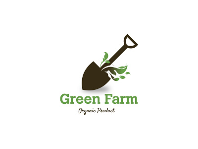 Green Farm branding design graphic design icon illustration illustrator logo design logo design branding promoyourbiz vector