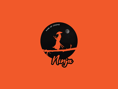 Ninja branding design graphic design illustration illustrator logo logo design logo design branding promoyourbiz vector