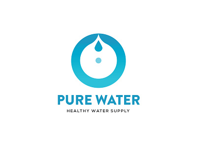 Pure Water animation branding graphic design icon illustration logo logo design logo design branding promoyourbiz vector