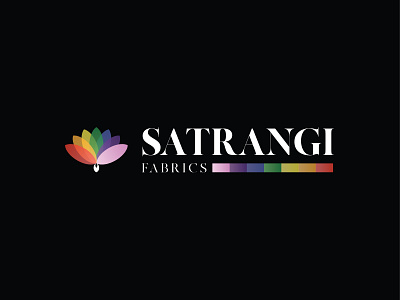 Satrangi Fabrics branding design graphic design illustration illustrator logo logo design logo design branding promoyourbiz vector