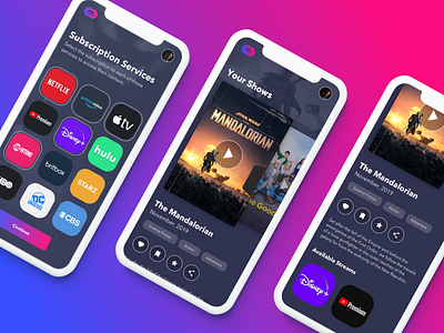 Movie App Concept app colour design film mobile ui ux