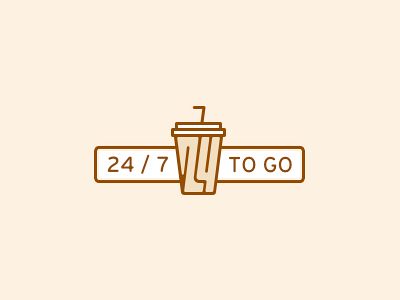 24/7 To Go 24 7 coffee cup straw togo