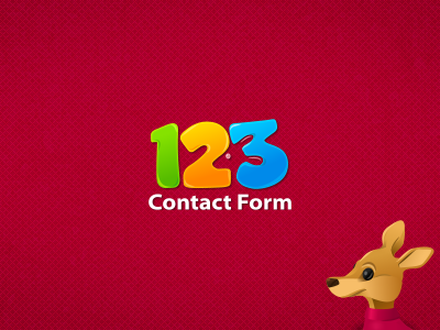 123 Contact Form 123 contact form kangaroo mascot