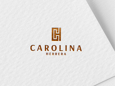 Carolina Herrera app brand brand mark branding design designs icon lettering logo luxury logo minimal