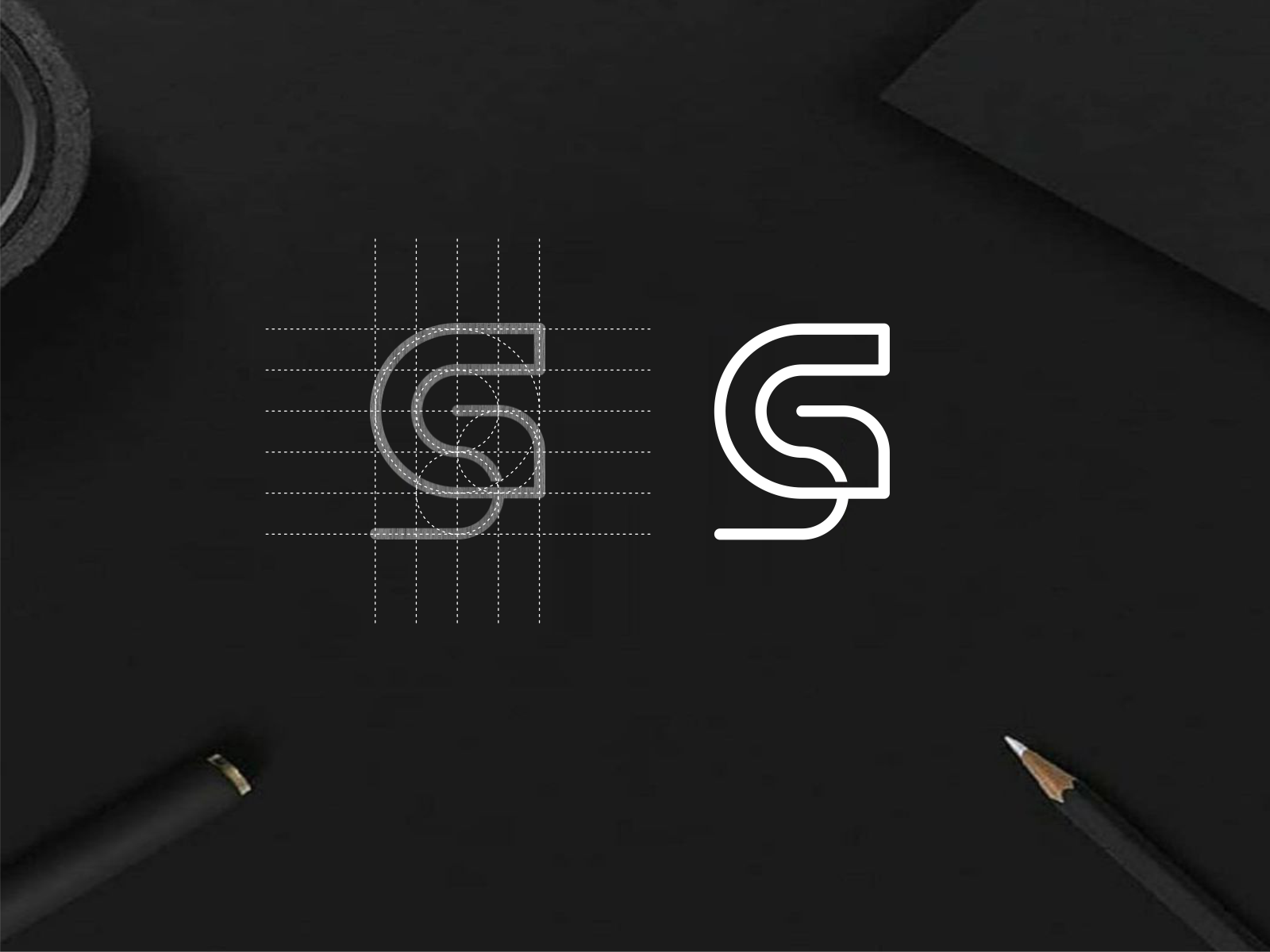 GS monogram logo by santuy_dsgn on Dribbble