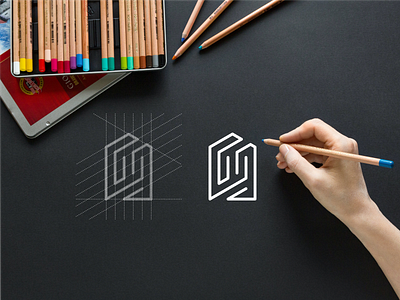 WJ monogram logo apparel brand brand mark branding design icon lettering lettering art lettermark lineart logo luxury simple typography