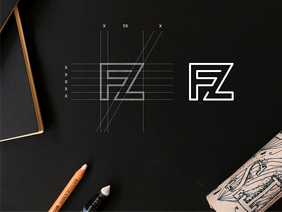 FZ monogram logo