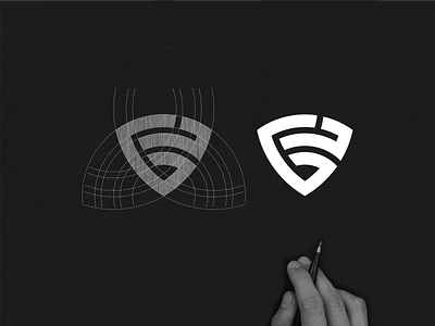 GJ monogram logo apparel brand branding design icon lettering lettermark lineart logo luxury monogram simbol simple typography