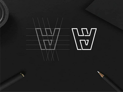 HY monogram logo abstract achitecture design hy icon lettering lettermark lineart logo minimalist monogram typography vector
