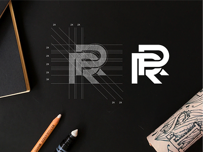 RR monogram logo abstract app branding concept design icon illustration lettering logo monogram rr simple sportlogo symbol vector