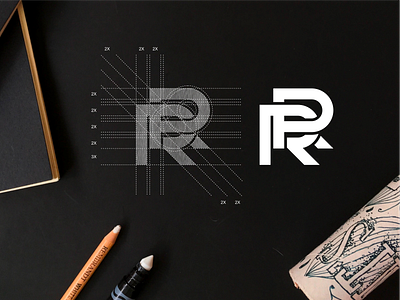 RR monogram logo