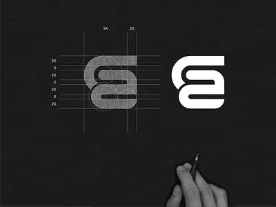 GA monogram logo abstract app brand branding design ga icon illustration lettering logo logo concept monogram simple symbol vector