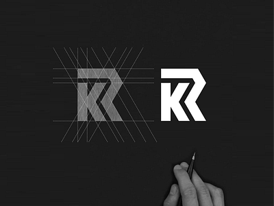 KR monogram logo