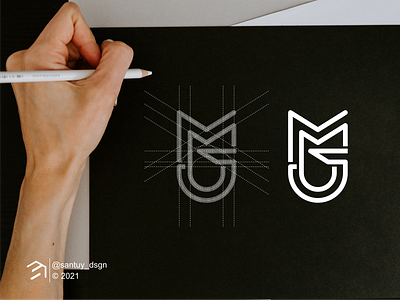 MJ monogram logo