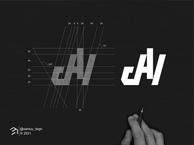 JAV Monogram logo Concept! a abstract brand branding design designlogo icon illustration j letter lettering logo minimalist monogram simple symbol v vector