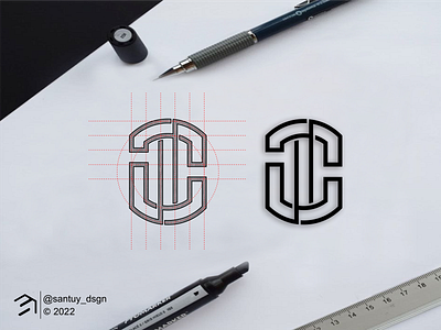 JC monogram Logo Concept!