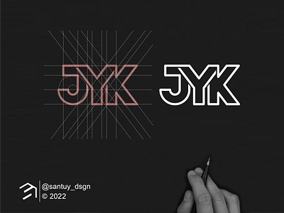 JYK Monogram Logo Concept! brand branding design icon illustration insiprationslogo j k lettering lineart logo logoideas monogram simple symbol vector y