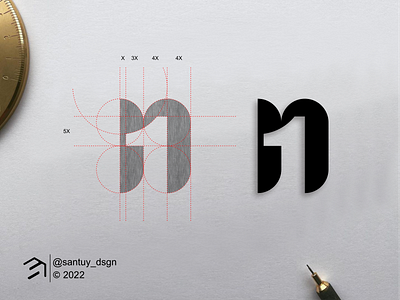 N1 Monogram Logo Concept!