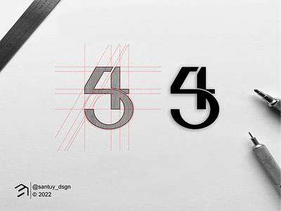 54 Monogram logo Concept!