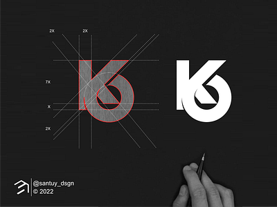 K6 Monogram logo Concept! 6 brand branding design icon illustration inspirationslogo k letter lettering logo logoideas monogram symbol vector