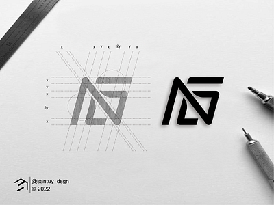 YL monogram logo by santuy_dsgn on Dribbble