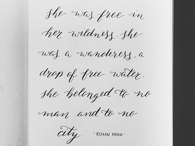 Calligraphy - Wanderess calligraphy quotes travel typography