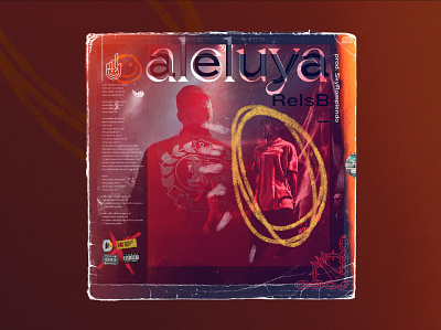 Cover proposal for Rels B - Aleluya aleluya chain cover cover design music rap relsb samudiaz skinnyflakk