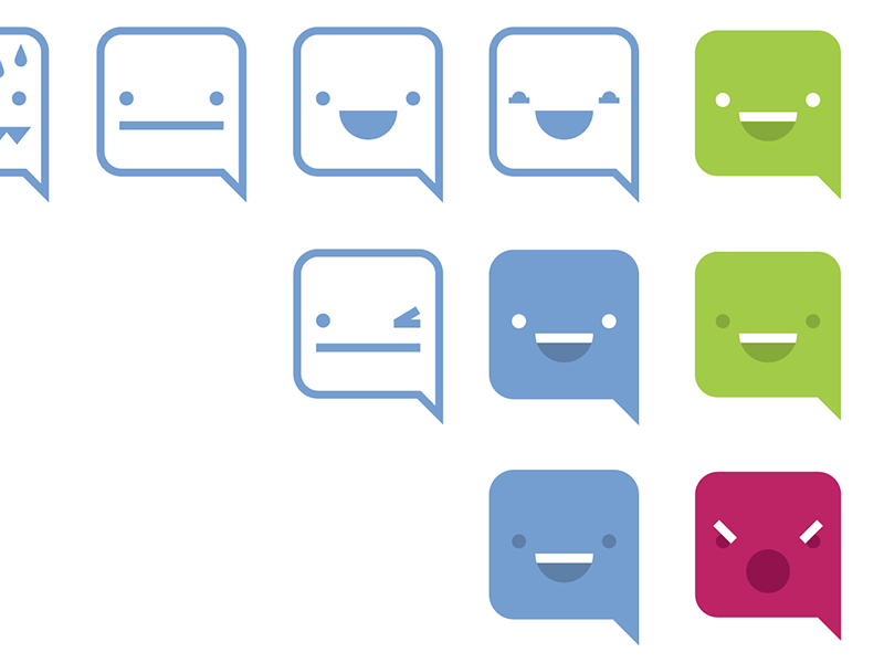 IC Emoji illustration intuitive company fun branding emoji intuitive