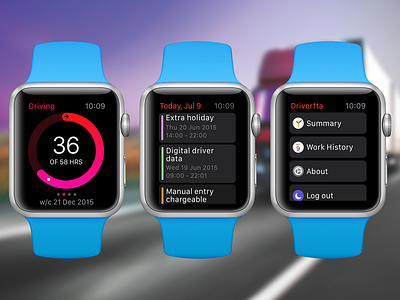 Driverfta Apple Watch concept apple watch