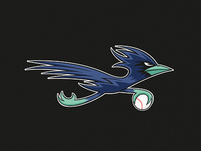 RoadRunner - Mascot Design baseball brand design brand identity characterdesign dribblers dribbleskills houston illustration illustration art logo mascot mascotlogo patch photoshop roadrunner vector