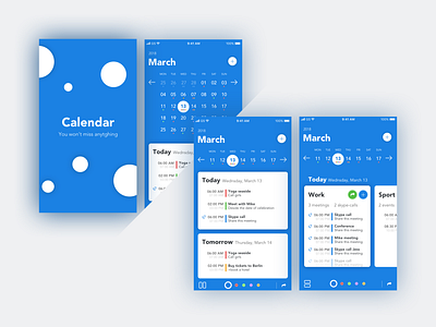 Calendar app