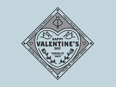 St. Valentine Badge