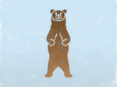 Bear bear california illustration vector