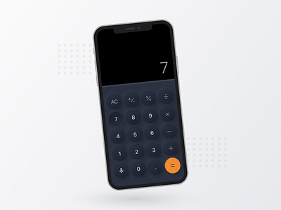 Daily UI - 004 - Calculator acessibility app calculator creative design ui ux