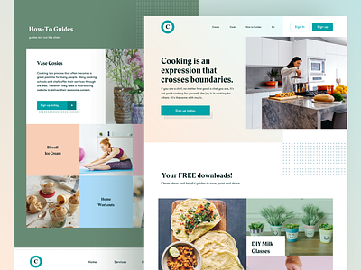 Cooking Website Design