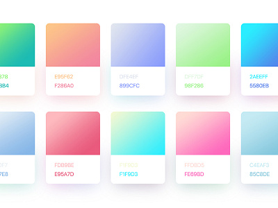 Gradients Style android app colors gradient gradients ios ipad iphone sketch