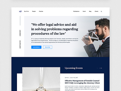 Lawyer Website Exploration full size law lawyers layout legal pitch webdesign website
