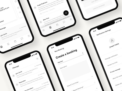 Home Care Heroes App Wireframe Design